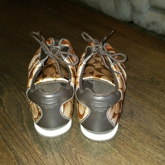 Sateen Coach Kirby Tennis Shoes - Picture 3 of 7